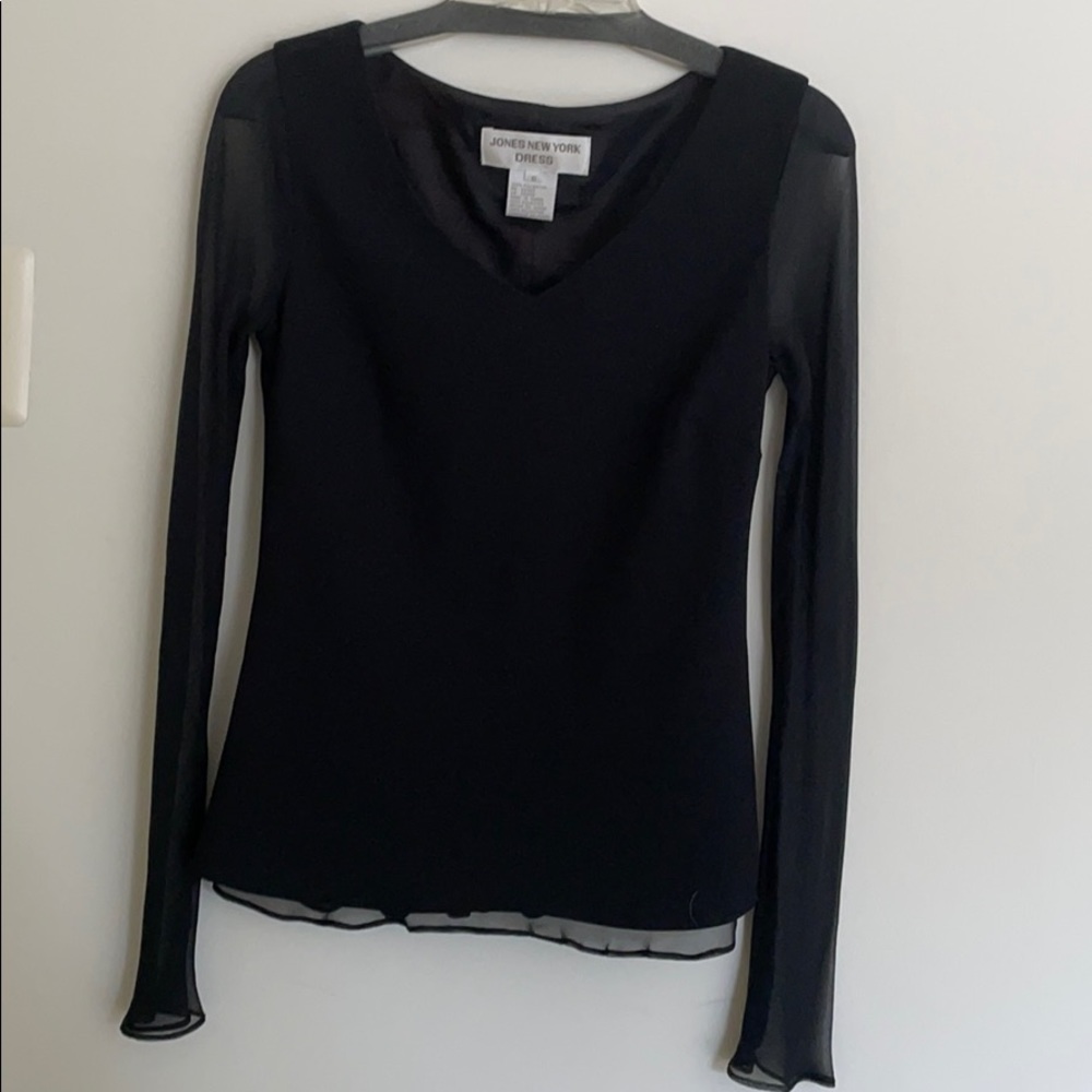 Black dressy top
